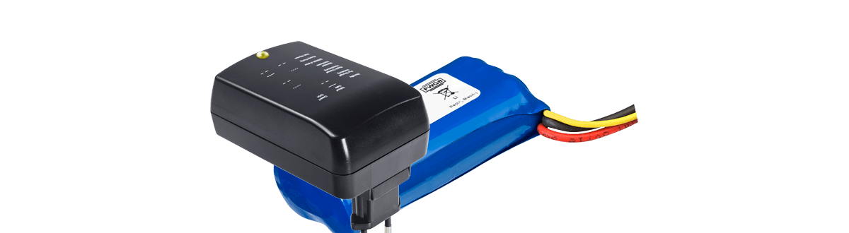 Elsap, Caricabatteria e batterie